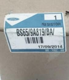 Resistencia Electroventilador Ford Ka Y Fiesta 25vrd