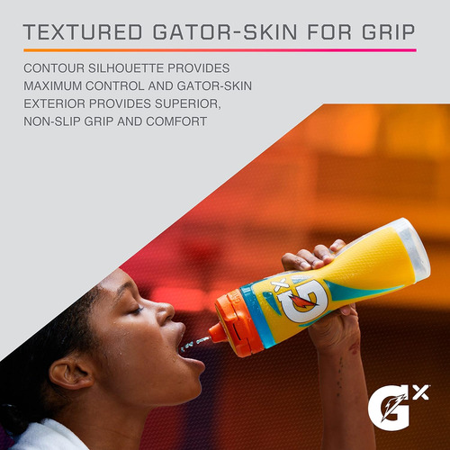 Botella Para Deporte Gatorade Rosa, Capacidad De 887 Ml
