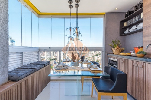 Imagem 4 de 19 de Apartamento Studio No Ipiranga, 1 Dormitório, 1 Vaga, 34m², R$ 499.000,00 Decorado - 1453
