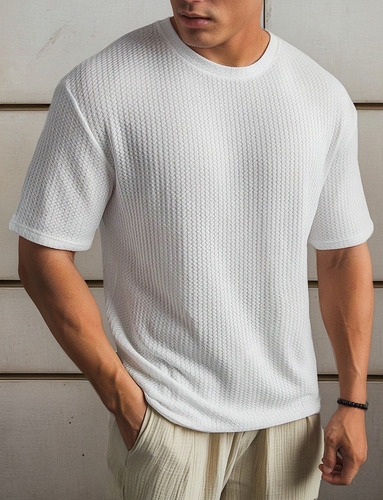 Playera Básica Lisa Hombre