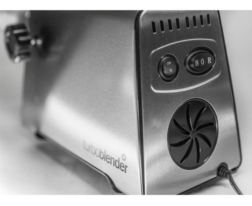 Imagen 3 de 7 de Picadora Carne Turboblender Tb-pm1500 Acero Inoxidable 3 Discos Pica, Embute, Tritura