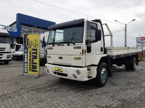 Ford Cargo 1418 4x2 1987 Com Carroceria
