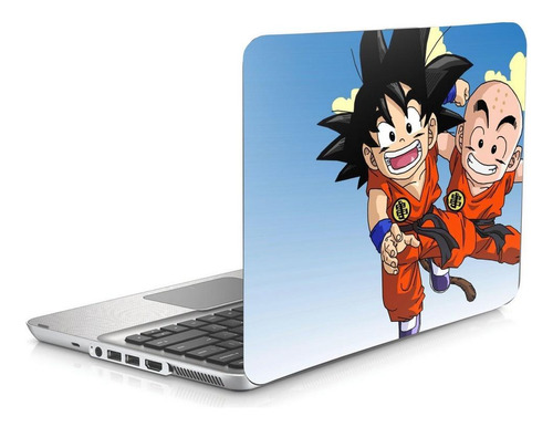 Skin Adesivo Protetor Notebook 15 Wide Dragon Ball Z Goku