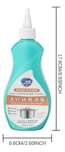 Gel Limpiador De Fondo De Acero Inoxidable J Pot Stro 9006