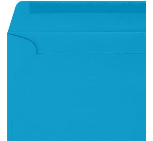 Luxpaper 9 X 12 Sobres Tipo Folleto | Piscina Azul | 80 Libr
