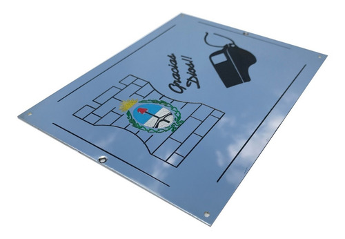 Imagen 7 de 8 de Placa Conmemorativa, Personalizada. Metal Bronce. 25x20cm.