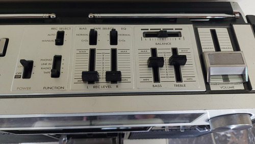 Radiograbador Jvc Rc-838 Jw Gris Oscuro