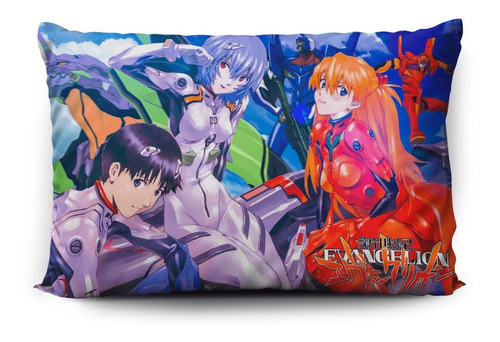 Funda De Almohada Nenon Genesis Evangelion 70x45cm Vudú Love