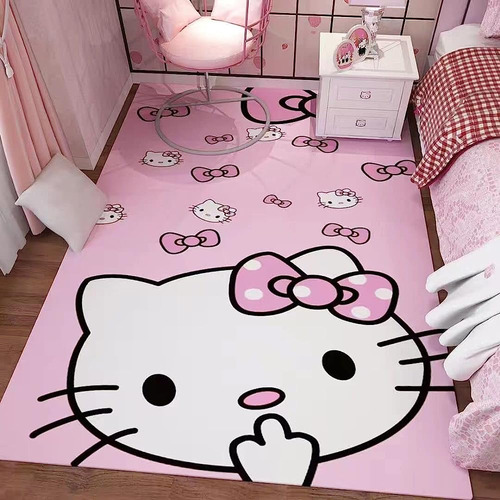 ~? Sofpro Pink Washable Runner Rug 2 'x 5' 3  Lindo Dibujo A