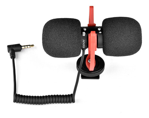 Andoer Mic11 Mini Single/gravação Direcional Dupla