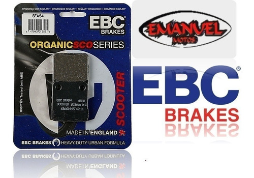 Pastillas Freno Ebc Brakes Peugeot New Vivacity Sixties 50cc