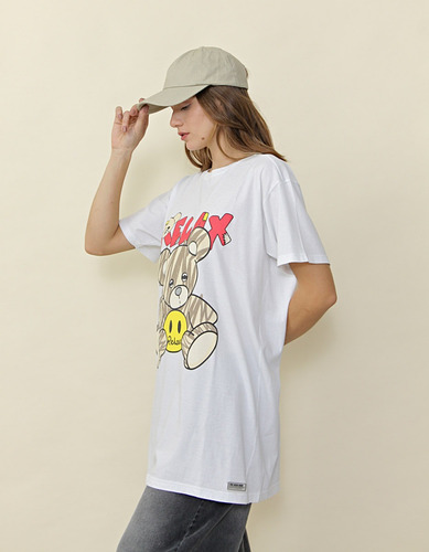 Remera The Rock Moom Oversize Estampada Relax Unisex