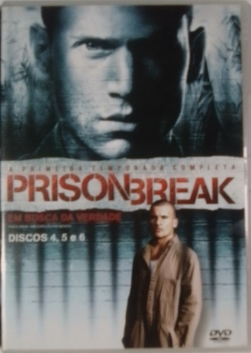 Dvd Prison Break - A Primeira Temporada Completa - Original