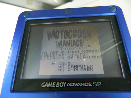 Motocross Maniacs Original Game Boy Gb - Loja Fisica Rj (Usado)