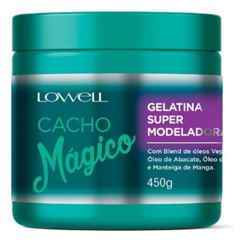 Kit Para Cabelos Cacheados Lowell Cacho Mágico 4 Itens 4040