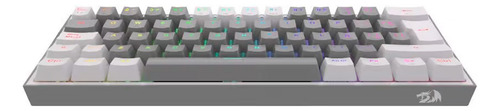 Teclado Inalámbrico Redragon Fizz Pro K616-rgb Grey/white