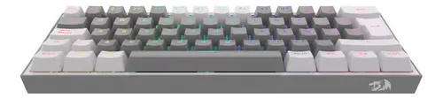 Teclado Inalámbrico Redragon Fizz Pro K616-rgb Grey/white