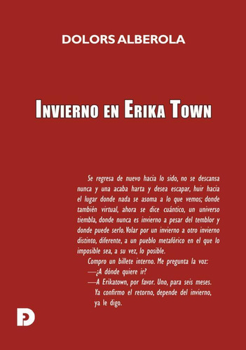 Libro: Invierno En Erika Town. Alberola,dolors. Editorial Ca