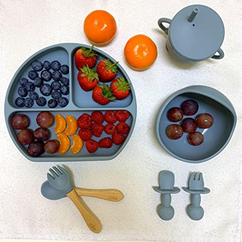 Baberos De Silicona O'doe Baby Led Weaning Supplies, Juego D