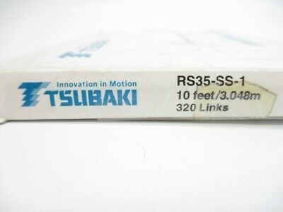 Tsubaki Rs35-ss-1 10ft 320links Nsmp Mgg