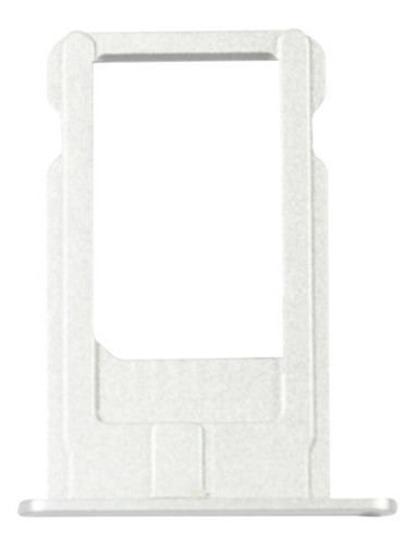 Repuesto Bandeja Sim Porta Chip iPhone 6s Plateado