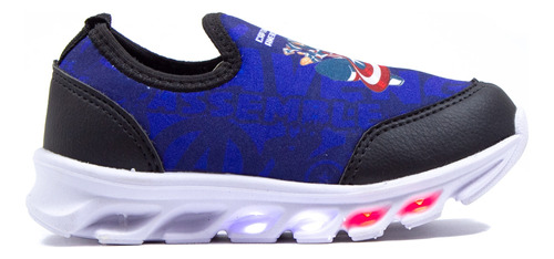 Zapatillas Con Luces Nenes Marvel Capitan America 01310