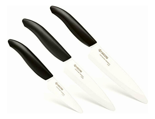 Kyocera 3-piece Slicing Knife Set Ceramic, 5-inch 4.5-inch