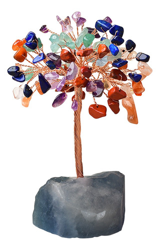 Árbol De Dinero De Cristal De Cuarzo Natural, Curativo Natur