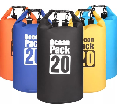 Bolsa Impermeable 20 Litros Mochila 