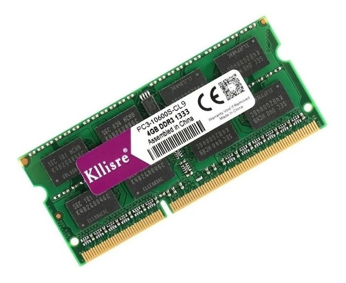 Memória Ram Kllisre Para Notebook Ddr3l 8 Gb 1333 Mhz 1.35 V