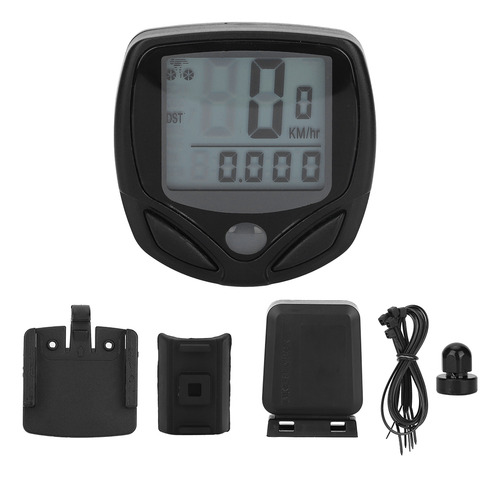 Computador, Tipo Inglês, Display Digital Lcd, Mountain Bike