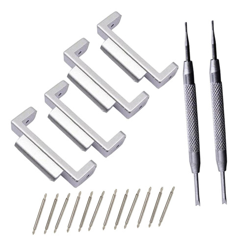 16 Watch Strap Adaptadores Kit Para Casio G-choque Prata
