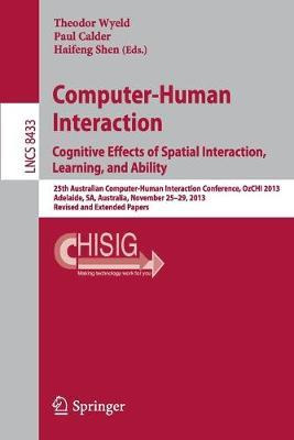 Libro Computer-human Interaction. Cognitive Effects Of Sp...