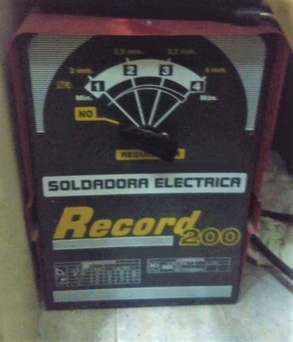 Soldadora Electrica Record 200 Electrodo