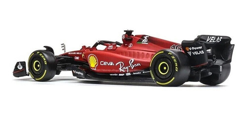Miniatura F1 Ferrari F1-75 Leclerc #16 2022 1/43 Bburago