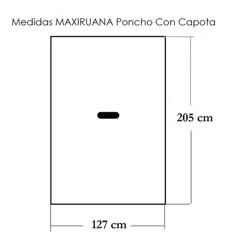 Imagen 7 de 8 de Maxi Ruana Poncho Hombre Mujer Lana Alpaca Con Capota Urbana