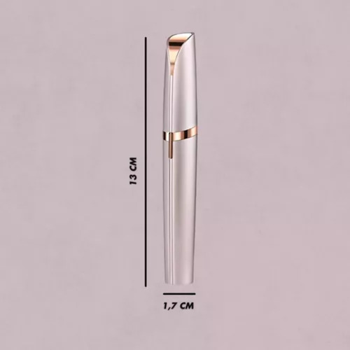 Caneta Depiladora P/ Sobrancelha Cor Branco