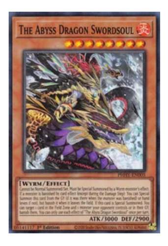 Yugioh! The Abyss Dragon Swordsoul