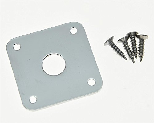 Placa Metálica Kaish Chrome Con Fondo Plano, Base Plana, Bas