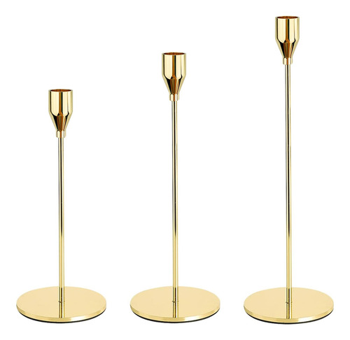 Urban Deco - Candelabros Decorativos Para Mesa De Velas Par.