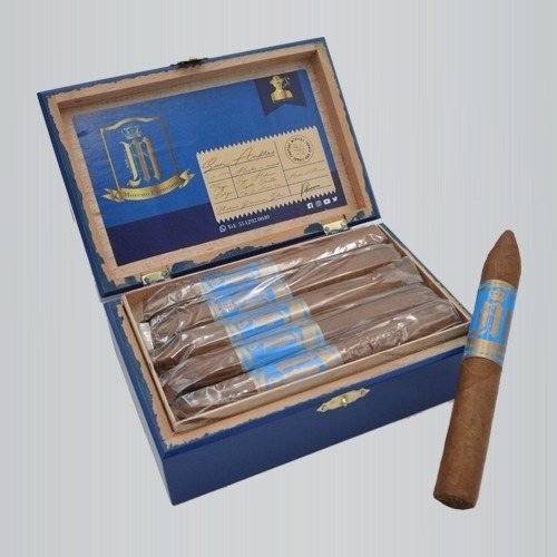 Caja Moreno Premium Blue Edition C/5 Puros Torpedo