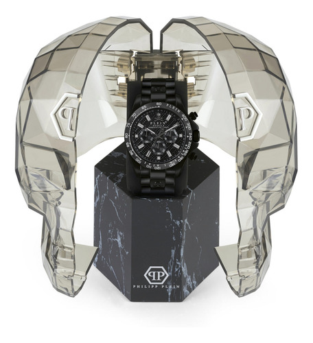 Imagen 3 de 4 de Reloj Philipp Plein Pwcaa0621 Para Hombre Y Negro