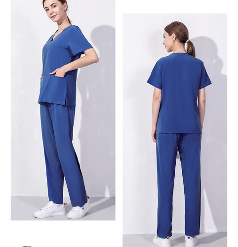 Conjunto Médico Para Mujer, Uniforme De Enfermera