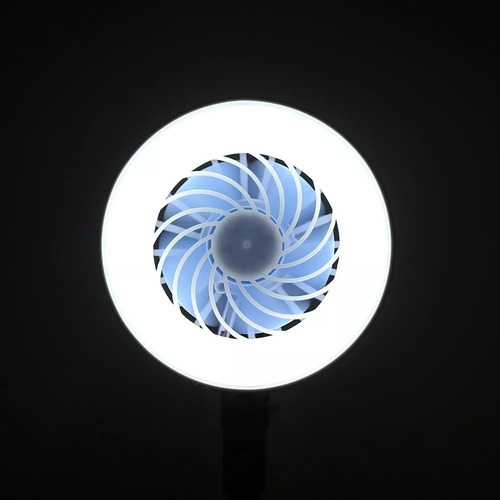 Lámpara Ventilador De Techo Pequeña Led Ajustable E27 6w