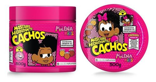 Turma Da Mônica Milena Kids Máscara Hidratante 500g - Cachos