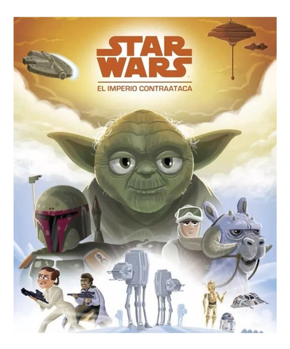 Libro Star Wars Tapa Dura Disney El Imperio Contraatac Lanus