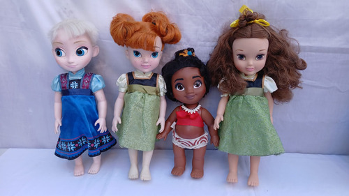 Muñecas Disney Animator -lote Con 4- (Usado)