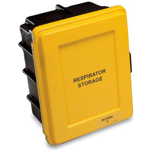 Caja Almacenamiento Para Respirador In Color Amarillo
