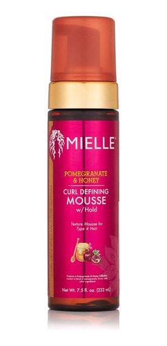 Mielle Mousse Definidor De Rizos De Granada Y Miel Con Reten