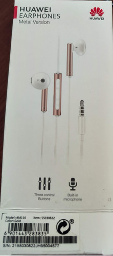 Huawei Earphones Audífonos Con Cable